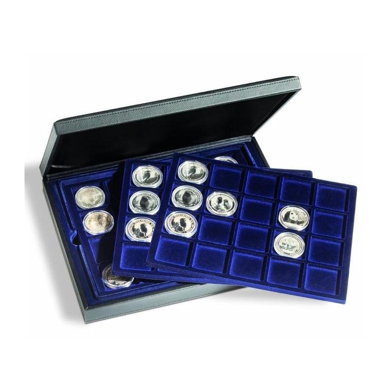 Estuche PRESIDIO TRIO para monedas de hasta 48 mm. Ø