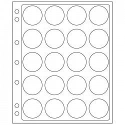 Hojas GRANDE ENCAP para monedas de 10 euros (2 unds.)