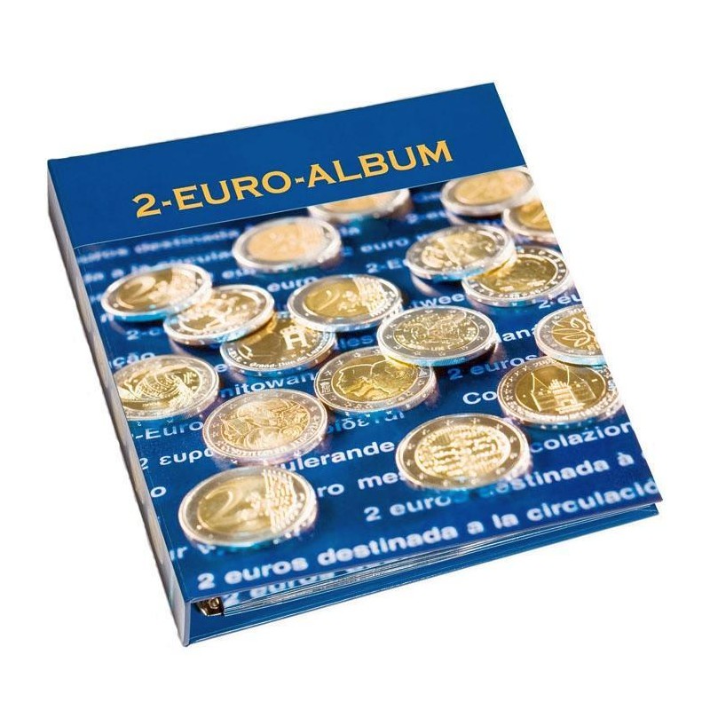 Álbum para conmemorativa de 2 euros Leuchtturm (tomo 3)