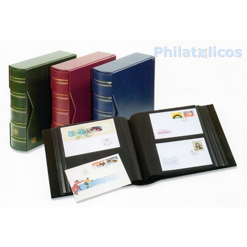 Álbum Leuchtturm para Sobres Primer Día (para 200 sobres)