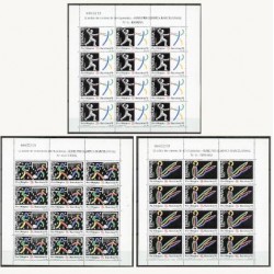 1989 España. Olimpiadas Barcelona '92 III. Minipliegos. Edif.3/5