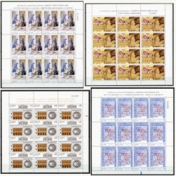 1990 España. Centenarios. Minipliegos. Edif.13/16