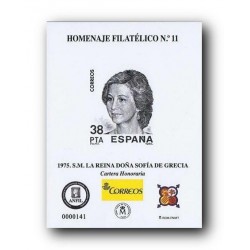 2015 Hoja Homenaje Filatélico a Isabel II (nº 10)