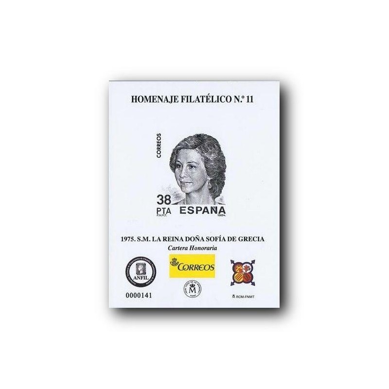 2015 Hoja Homenaje Filatélico a Isabel II (nº 10)