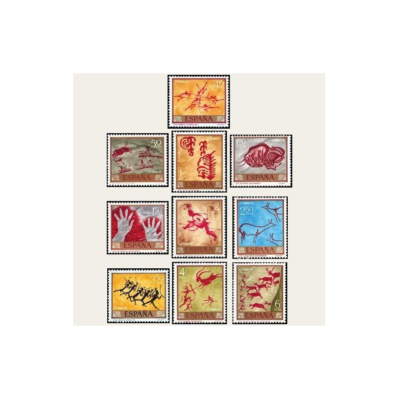 1967 España. Homenaje al Pintor Desconocido. Edif.1779/88. **