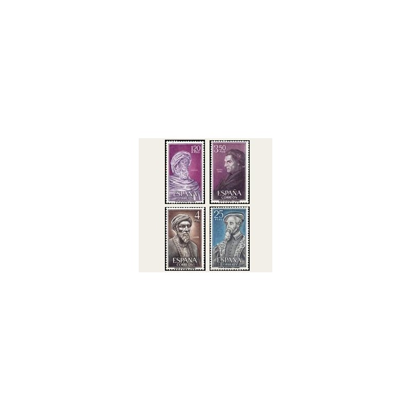 1967 España. Personajes. Edif.1791/94. **
