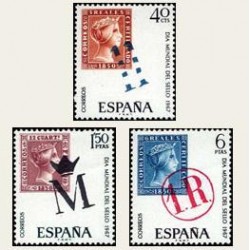 1967 España. Día del Sello. Edif.1798/00. **
