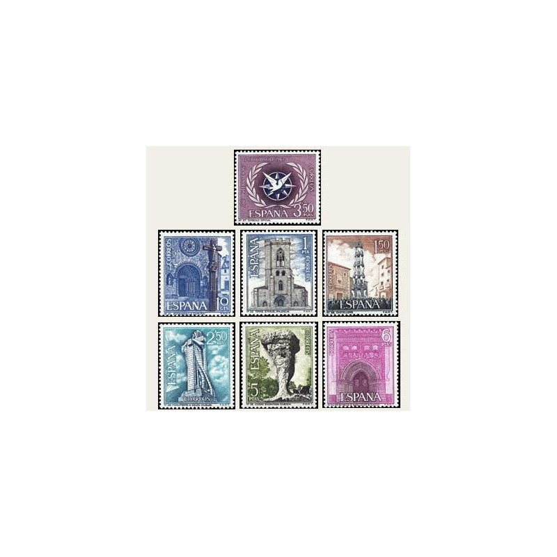1967 España. Turismo IV. Edif.1802/08. **