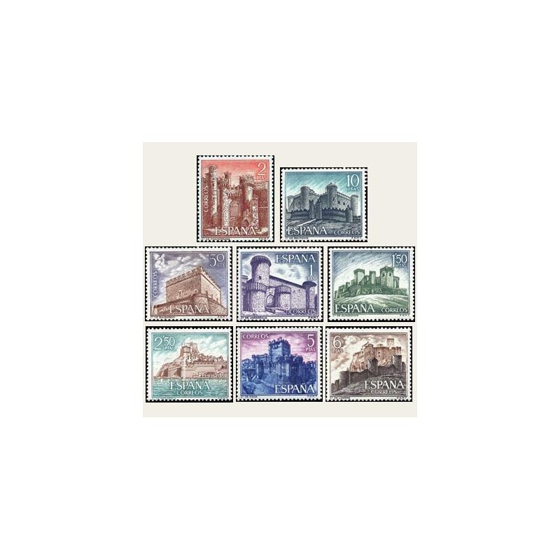 1967 España. Castillos de España. Edif.1809/16 **
