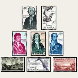 1967 España. Forjadores de América. Edif.1819/26 **
