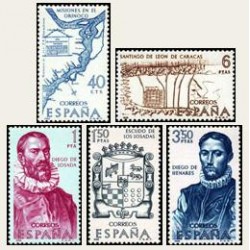 1968 España. Forjadores de América. Edif.1889/93 **