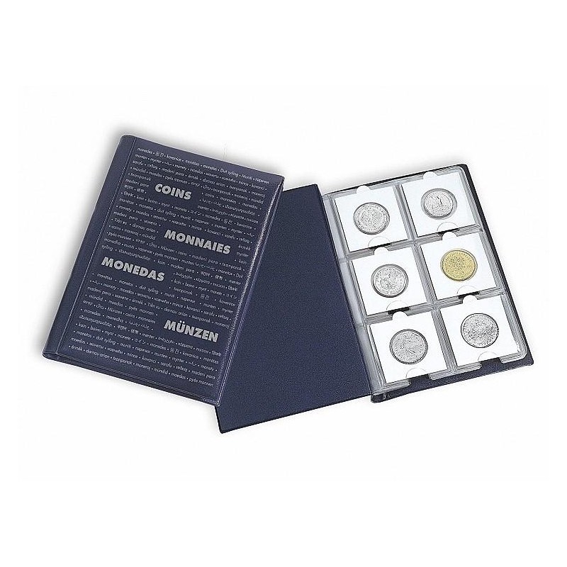 Album de bolsillo Leuchtturm para monedas en cartones