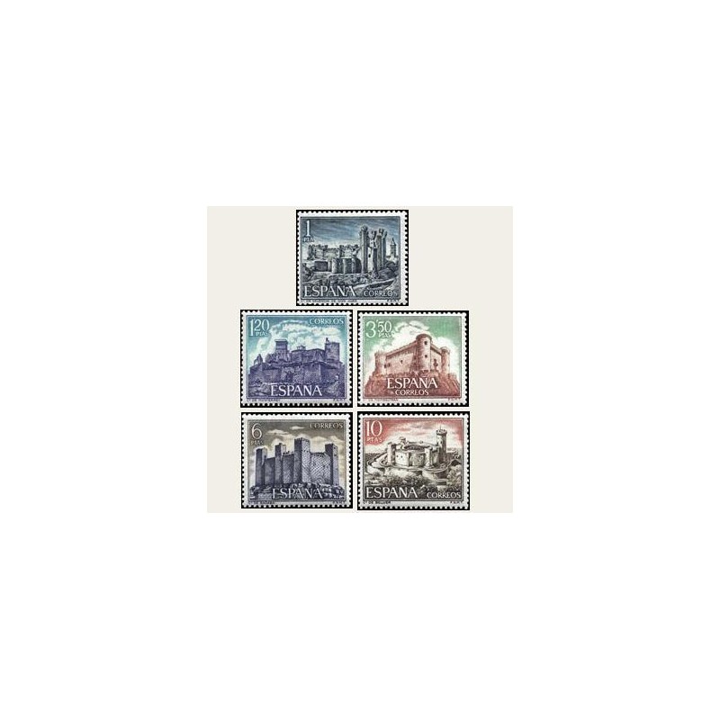 1970 España. Castillos de España. Edif.1977/81 **