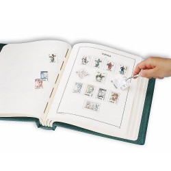 Álbum de sellos Leuchtturm España 2000/2004 (Juan Carlos I)