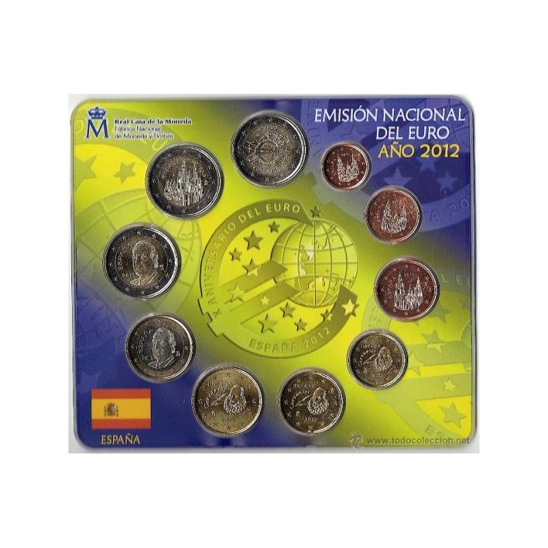 2012 España Euroset (carterita oficial)