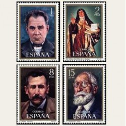 1971 España. Celebridades. Edif.2027/2030 **