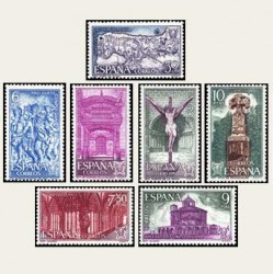 1971 España. Año Santo Compostelano. Edif.2047/53 **