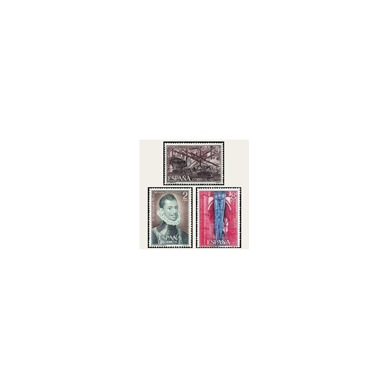 1971 España. Batalla de Lepanto. Edif.2055/57 **