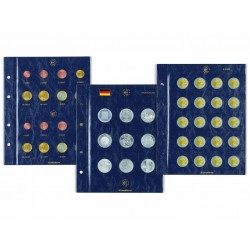 Hojas VISTA para álbum Vista de 2 euros. (2 unid.)