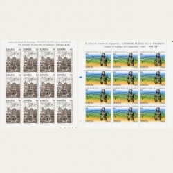 1995 España. Patrim. Mundial de la Humanidad. Minipliegos. (Edif. MP-48/49)