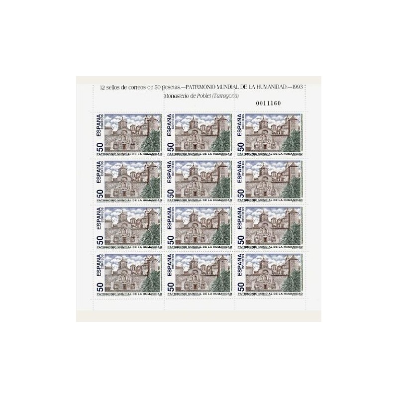 1993 España. Patrim. Mundial de la Humanidad. Minipliegos. (Edif. MP-46)**