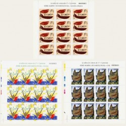 1992 España. Juegos Olímp. de Barcelona '92. Minipliegos. (Edif. MP-43/45)*