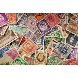 Sellos usados mundiales 20.000 diferentes