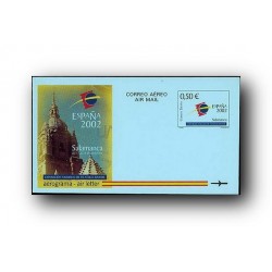 2002 España. Aerograma España 2002 Salamanca (Edif.225)**