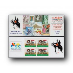 2017 Sellos de España. Carné Promoción de la Filatelia ECC Torremolinos (Edif. )**