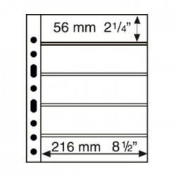 Hojas GRANDE 5S para sobres y tarjetas postales (5 unds.)