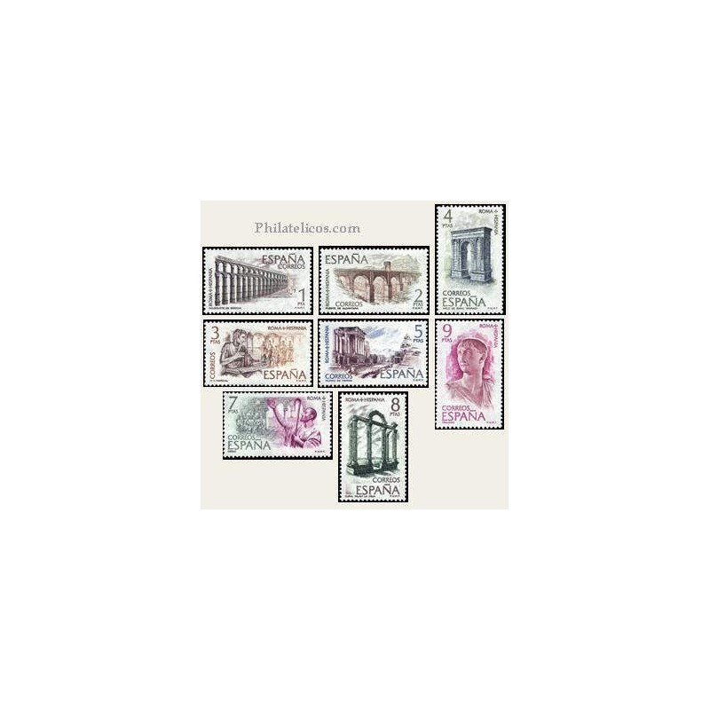 1974 España. Roma Hispania. Edif.2184/91 **