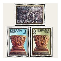 1974 España. Navidad. Edif.2217/19 **