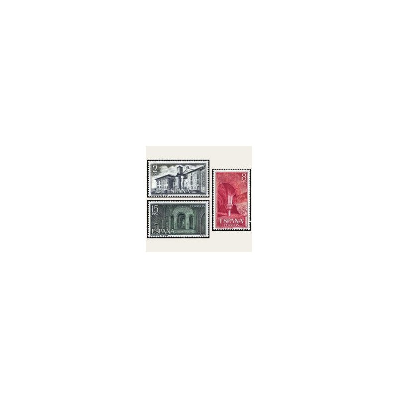 1974 España. Monasterio de Leyre. Edif.2229/31 **