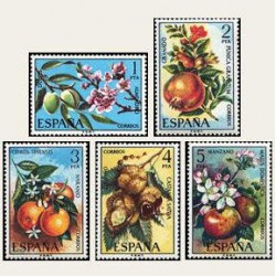 1975 España. Flora. Edif.2254/58 **