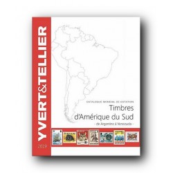 Catalogo de Sellos Yvert et Tellier América del Sur 2019