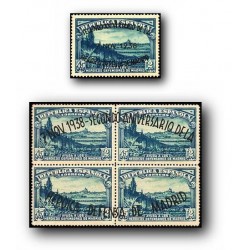 1938 Sellos de España 789/790 **. II Aniv. de la Defensa...