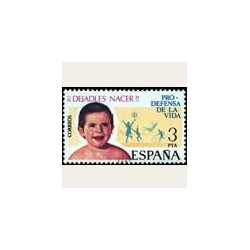 1975 España. Pro Defensa de la Vida. Edif.2282 **