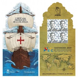 2019 Carné Promoción de la Filatelia ECC Santander