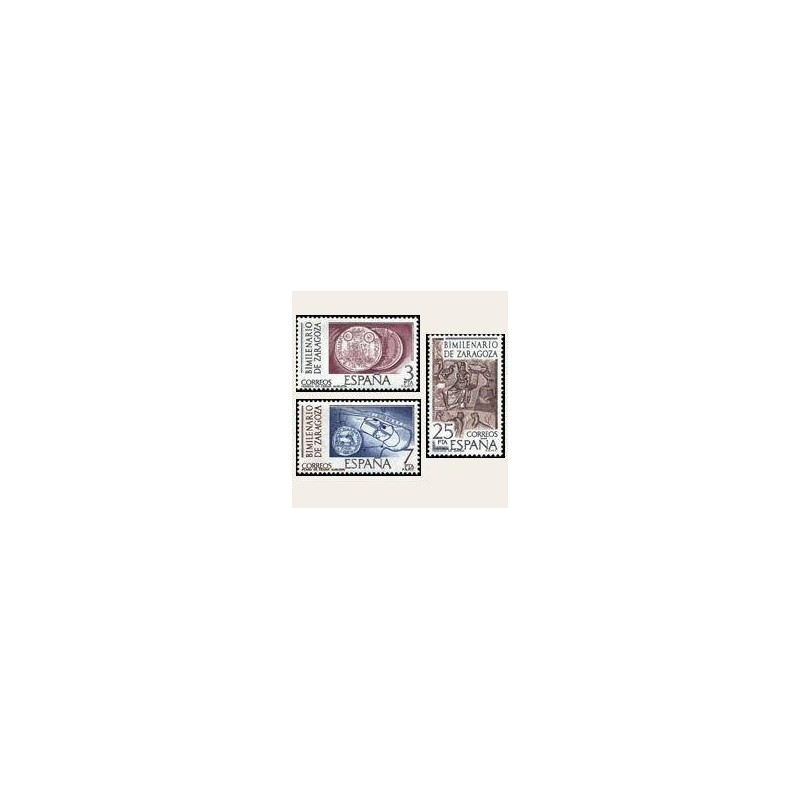 1976 España. Bimilenario de Zaragoza (Edif.2319/21) **