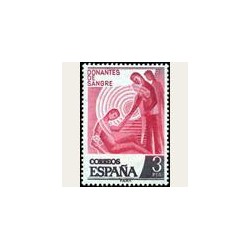 1976 España. Donantes de Sangre (Edif. 2355) **