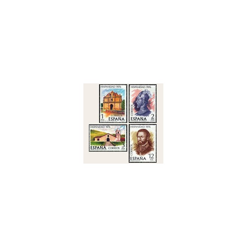 1976 España. Hispanidad - Costa Rica. (Edif. 2371/74) **