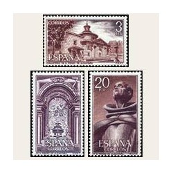 1976 España. Monasterio San Pedro de Alcántara. (Edif. 2375/77)