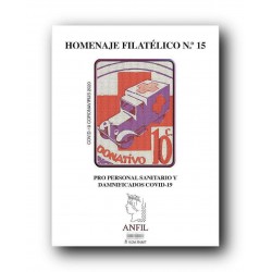 2020 Homenaje Filatélico 15 Pro Profesional Sanitario