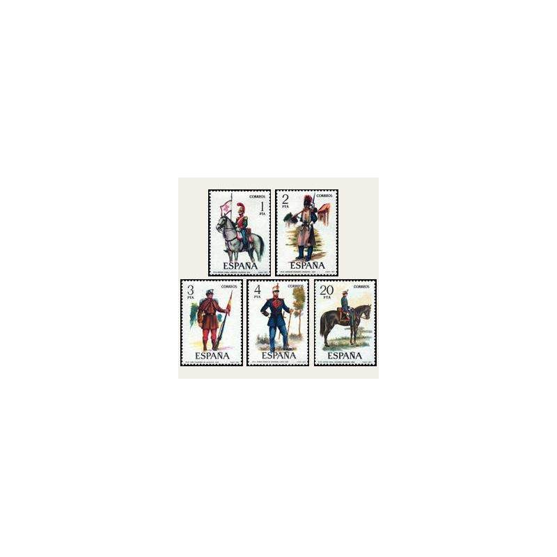 1977 España. Uniformes Militares. (Edif. 2381/85) **