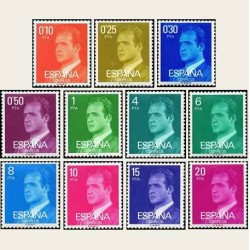1977 España. S.M D. Juan Carlos I, básica. (Edif. 2386/96) **