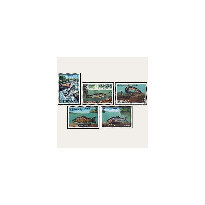 1977 España. Fauna (peces). (Edif. 2403/07) **
