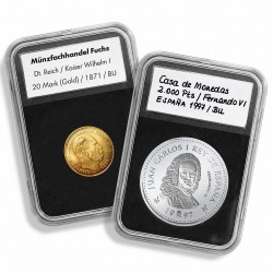 Cápsulas para monedas Leuchtturm EVERSLAB