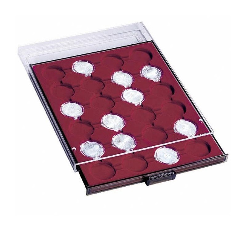 Bandejas Leuchtturm para monedas en cápsulas de 16,5 mm