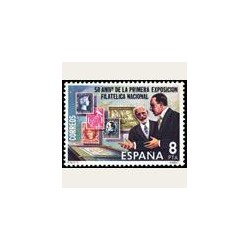 1980 España. Aniv. Primera Exp. Fil. Nacional. (Edif.2576) **