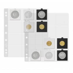 Hojas para monedas Leuchtturm NUMIS K50 para cartones (5...
